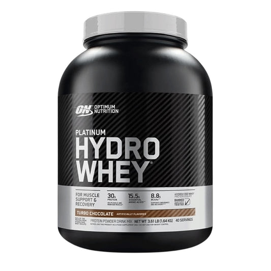 Platinum Hydro Whey is a premium protein supplement made by Optimal Nutrition (ON),