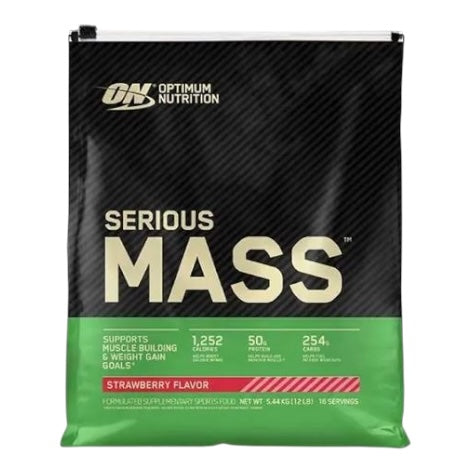 Optimum Nutrition Serious Mass – High-Calorie Weight Gainer for Serious Muscle Gains