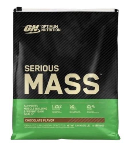Optimum Nutrition Serious Mass – High-Calorie Weight Gainer for Serious Muscle Gains