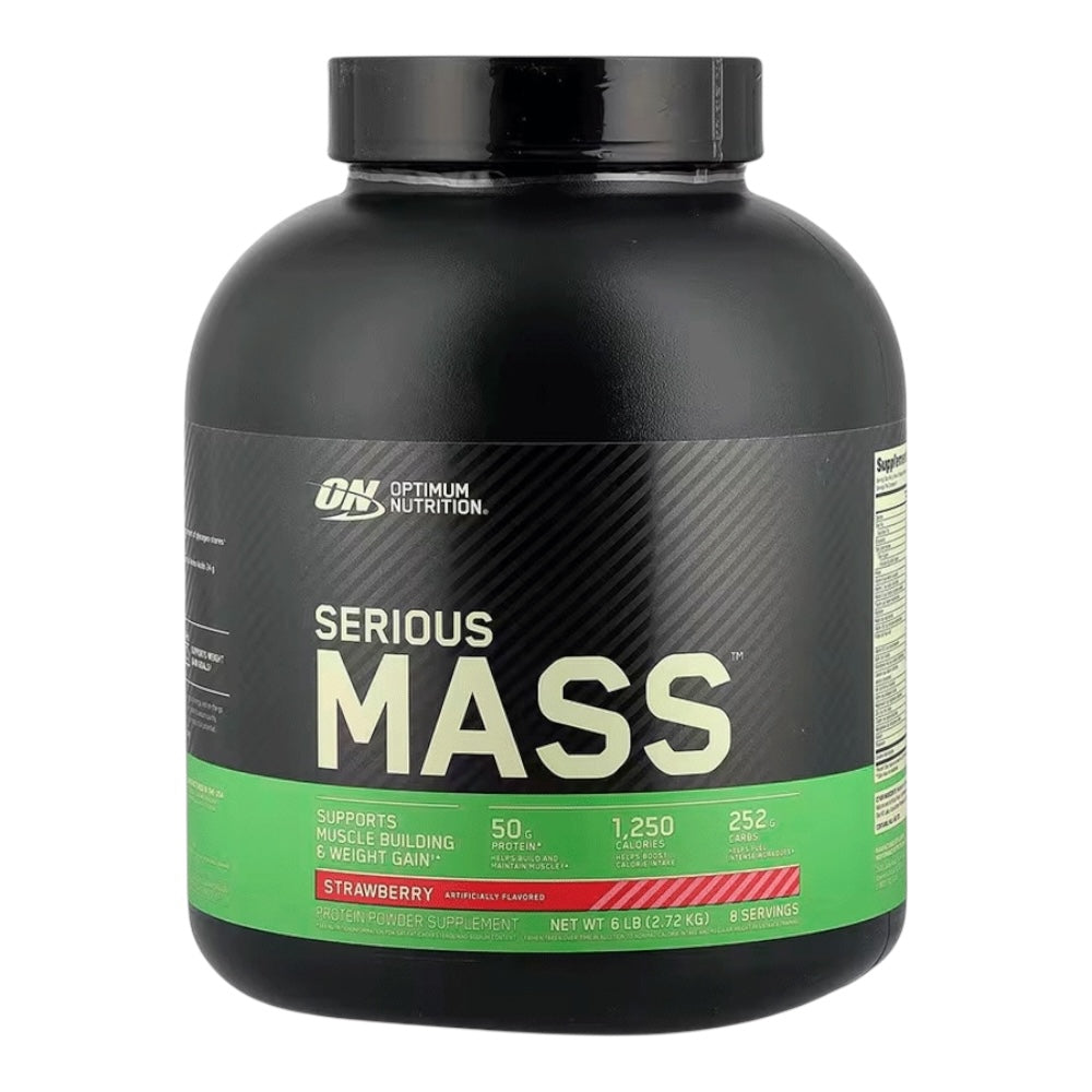 Optimum Nutrition (ON) Serious Mass is a high-calorie weight gainer designed for individuals aiming to increase muscle mass and overall body weight,