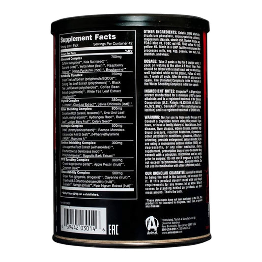 Animal Cuts – Advanced Formula | All-in-One Fat Burning and Metabolism Booster