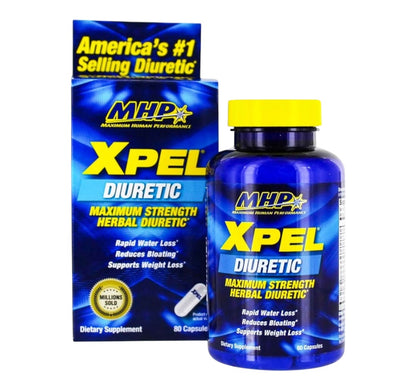 MHP Xpel Diuretic – Maximum Strength Herbal Diuretic for Water Loss & Weight Management