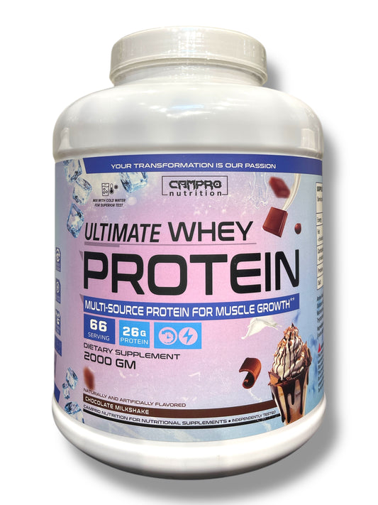 Campro Ultimate Whey Protein 2K – Premium Whey for Lean Muscle