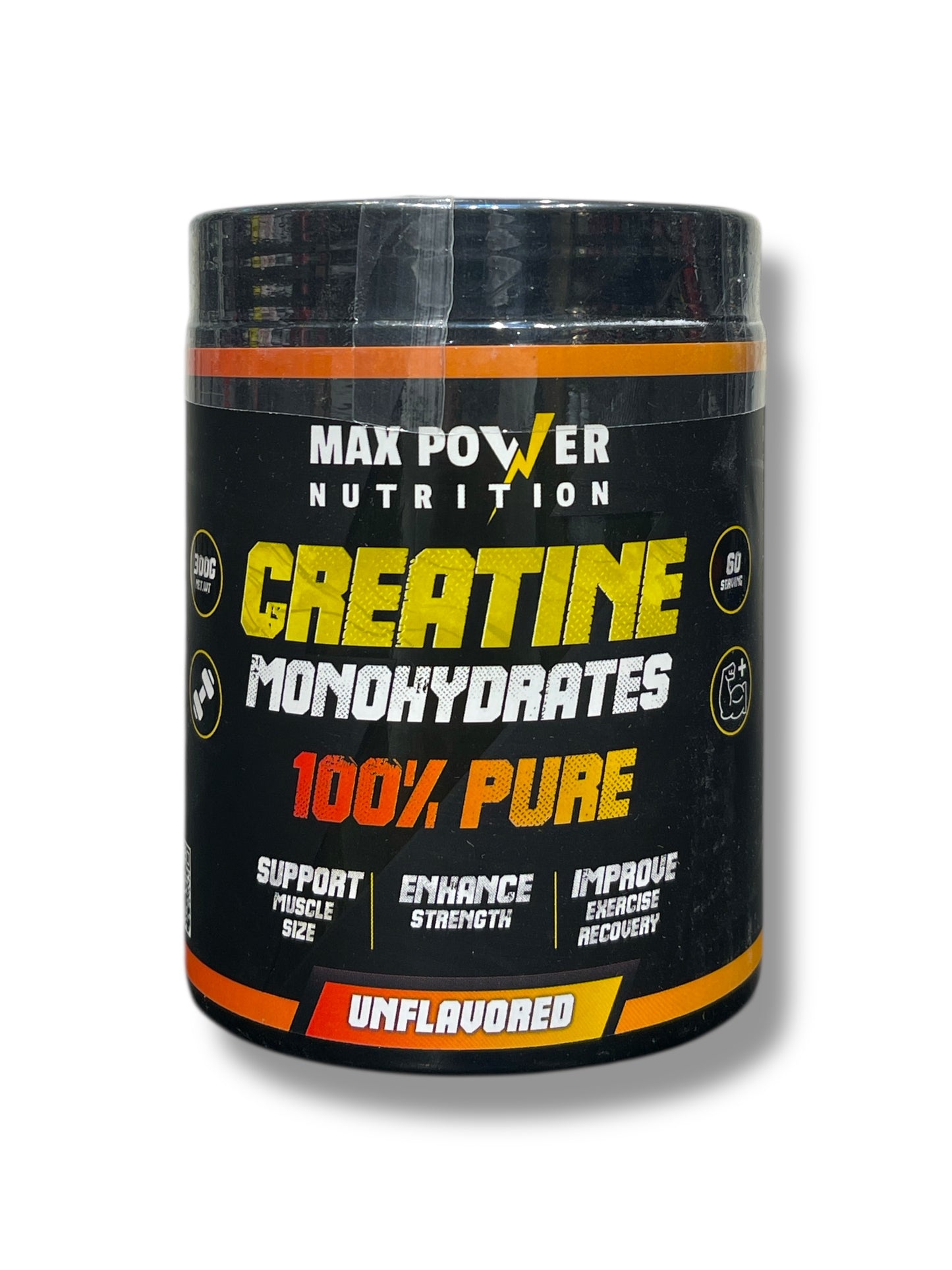 Max Power Nutrition Creatine Monohydrate is a high-quality, pure creatine supplement designed to enhance athletic performance and support muscle growth.