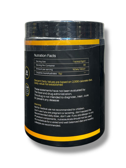 Max Power Nutrition Creatine Monohydrate is a high-quality, pure creatine supplement designed to enhance athletic performance and support muscle growth.