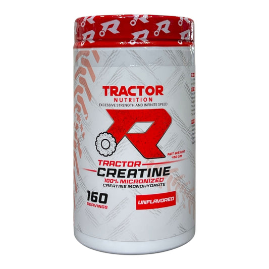 Tractor Creatine is a creatine supplement designed to boost performance, increase muscle strength,