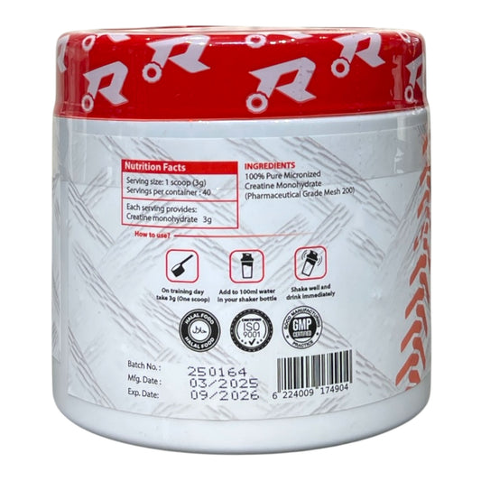 Tractor Creatine is a creatine supplement designed to boost performance, increase muscle strength,