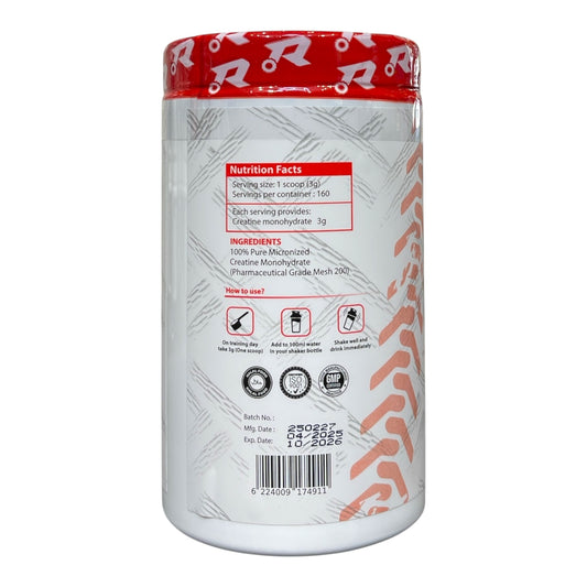 Tractor Creatine is a creatine supplement designed to boost performance, increase muscle strength,