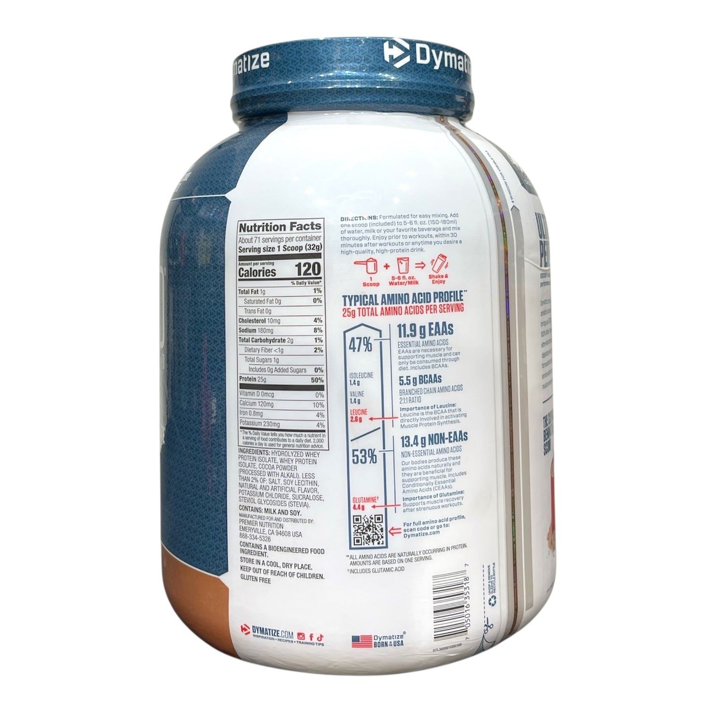 Dymatize ISO100 2kg – 71 Servings Hydrolyzed Whey Protein Isolate in Egypt