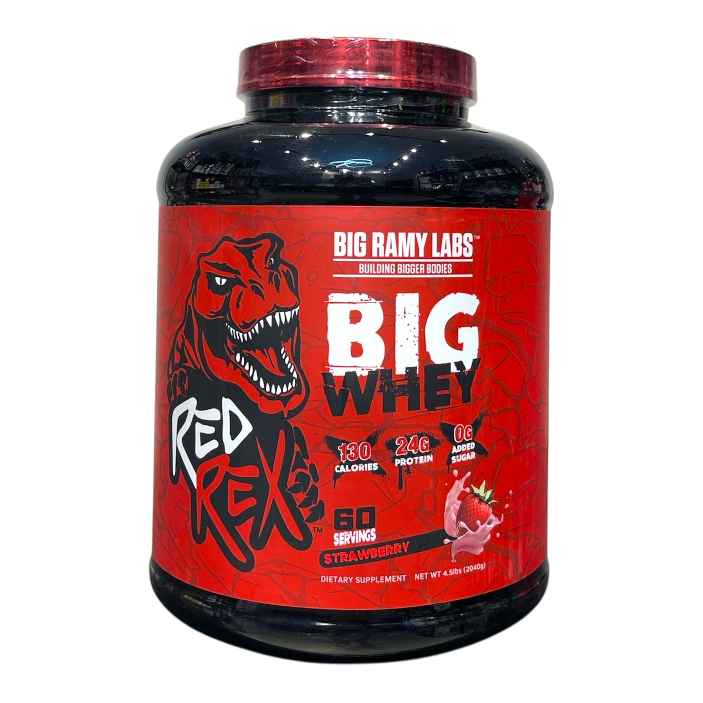 Red Rex Whey Protein 2kg (60 Servings) | High-Quality Whey for Muscle Growth & Recovery|In Power Fit Supplements Egypt In