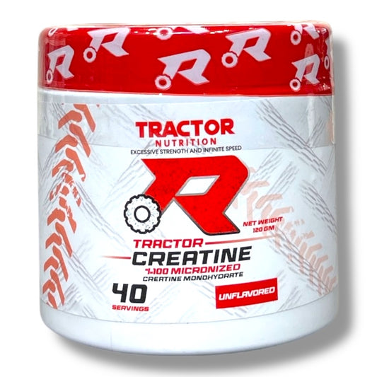 Tractor Creatine is a creatine supplement designed to boost performance, increase muscle strength,