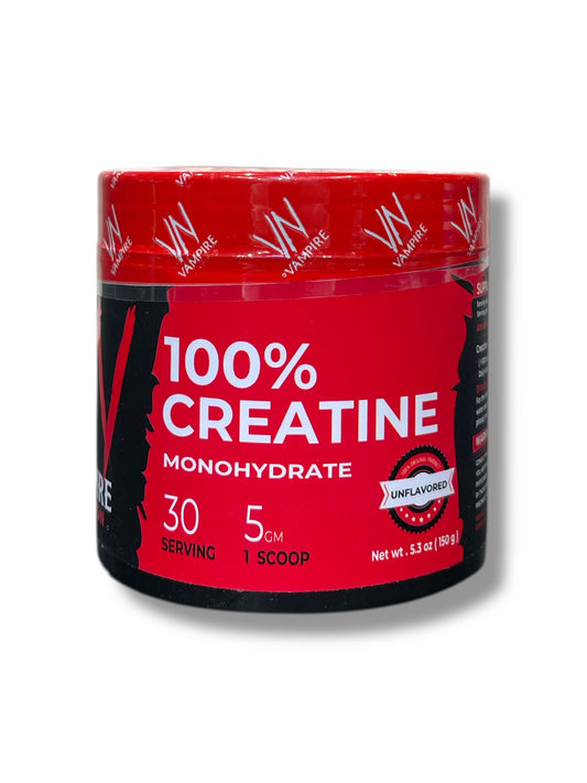 Vampire Nutrition 100% Creatine Monohydrate – Boost Muscle Power and Strength
