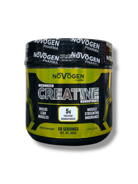 Novogen Micronized Creatine Monohydrate – Pure Creatine for Strength and Endurance