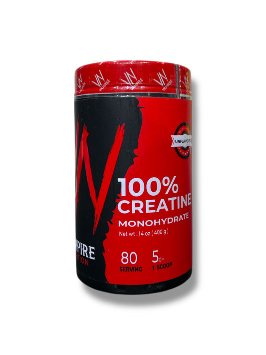Vampire Nutrition 100% Creatine Monohydrate – Boost Muscle Power and Strength