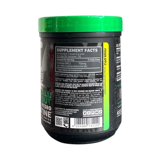 Skeleton Creatine HCL (Creatine Hydrochloride) is an advanced form of creatine that is highly water-soluble,