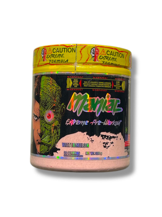 MANIAC Extreme Pre-Workout – Watermelon (300g / 30 Servings)