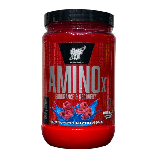 BSN AMINOx Endurance &amp; Recovery Supplement – Blue Raz (435g)