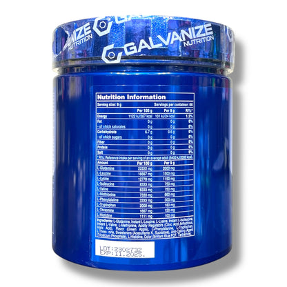 Galvanize Chrome EAA + Gluta – Green Apple | 600g | 66 Servings