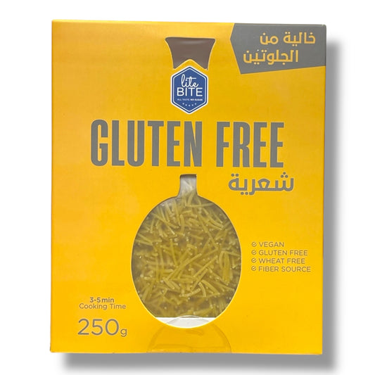 Lite Bite Gluten Free Sha’riya 250g | Vegan &amp; Wheat-Free Vermicelli | Power Fit Egypt