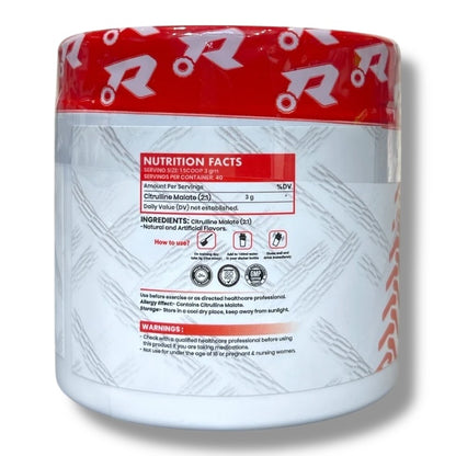 تراكتور سيترولين مالات 3000 ملغ (40 جرعة) | معزز قوي للضخ والتحمل والأداء | من باور فيت للمكملات الغذائية، مصر