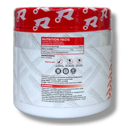 Tractor Nutrition Beta Alanine 3000 is a pre-workout supplement formulated to enhance muscular endurance and delay fatigue during high-intensity training sessions.