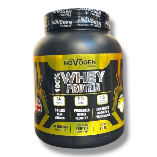 Novogen 100% Whey Protein – Pure Protein for Muscle Growth and Recovery