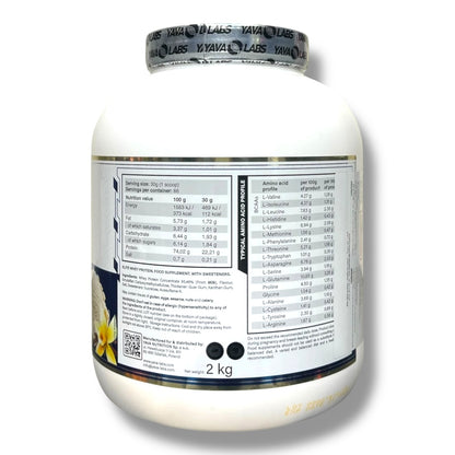 Yava Labs Elite Whey Protein is a premium supplement crafted to support muscle growth, enhance recovery, and improve overall athletic performance.