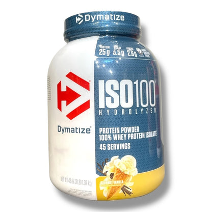 ISO 100 Hydrolyzed is a premium protein supplement from Dymatize Nutrition, known for producing high-quality products for athletes and fitness enthusiasts