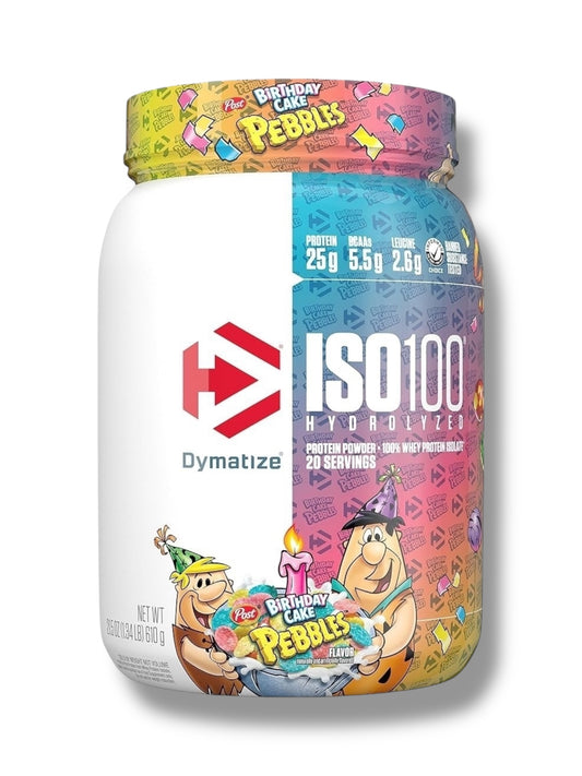 Dymatize ISO100 650g (20 Servings) | Hydrolyzed Whey Isolate for Lean Muscle Growth| In Power Fit Supplements Egypt
