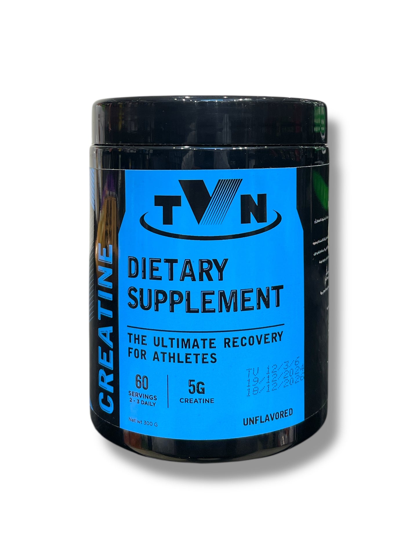 TVN Creatine Monohydrate Dietary Supplement – 300g (Unflavored)
