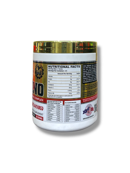 Dexter Labs Beef Amino | Advanced Muscle Support Formula | 300 Tablets