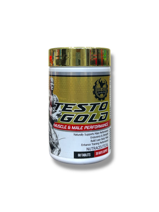 Dexter Jackson Testo Gold | Natural Testosterone Booster | 90 Capsules