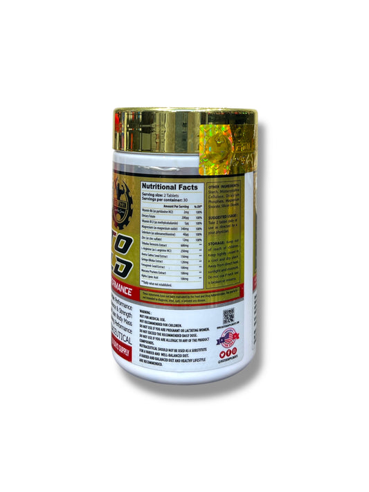 Dexter Jackson Testo Gold | Natural Testosterone Booster | 90 Capsules