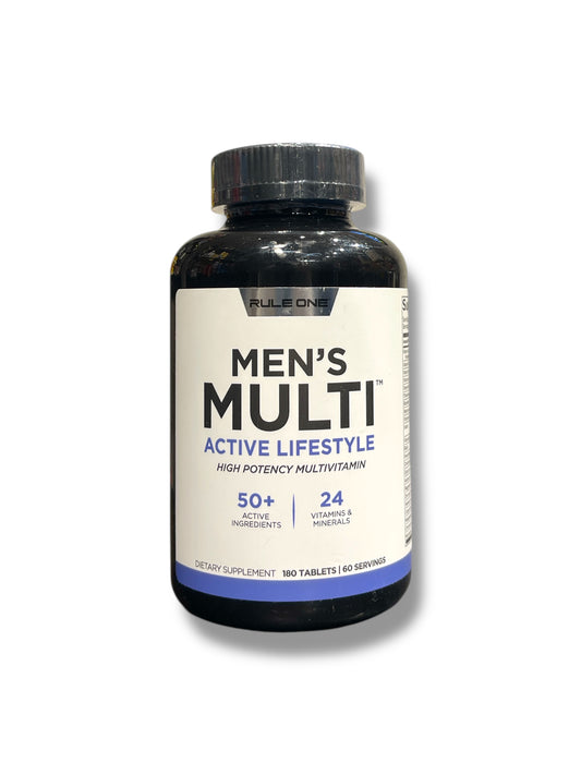 Rule One Men’s Multi – Active Lifestyle Multivitamin (180 Tablets)
