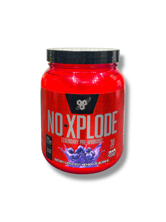 BSN N.O.-Xplode Legendary Pre-Workout – Grape (30 Servings, 555g)