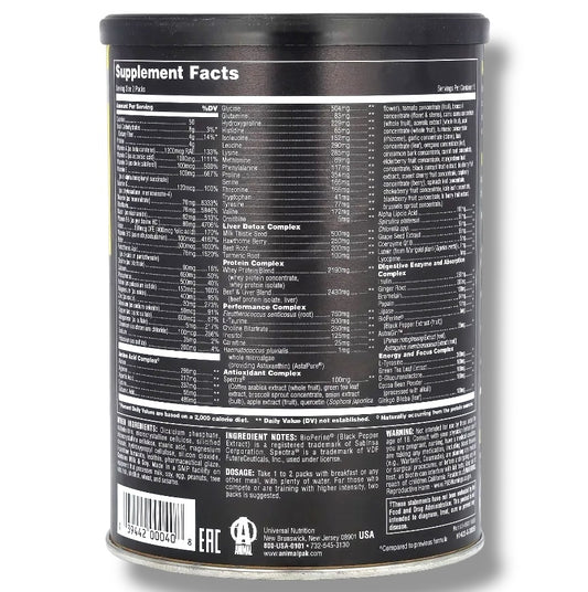 Universal Nutrition Animal Pak – The Ultimate Training Pack