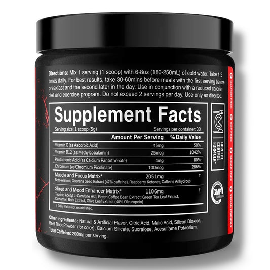 Cobra Labs The Ripper – Extreme Fat Burner