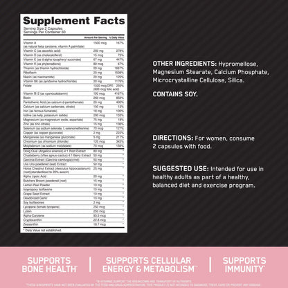 Opti-Women by Optimum Nutrition – Advanced Multivitamin for Women