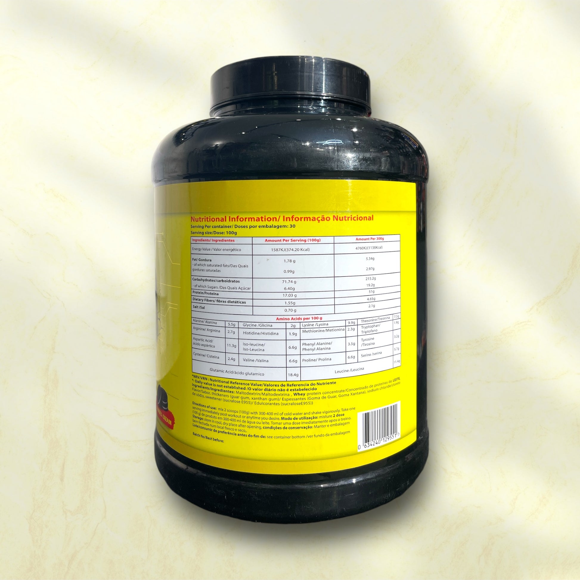 Marvelous BIG Extreme Weight Gainer – High-Calorie Formula for Rapid Mass Gainer - Power Fit Supplements Egypt