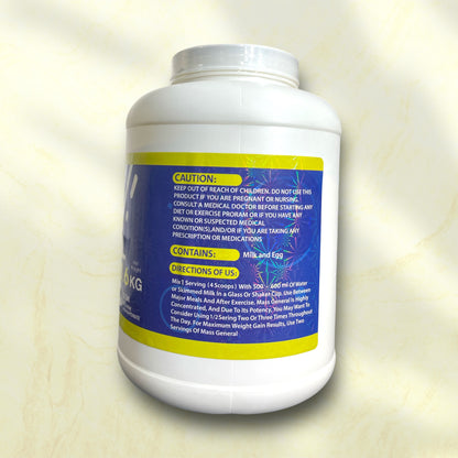 General Nutrition Mass General – Premium Weight Gainer for Muscle and Strength - Power Fit Supplements Egypt