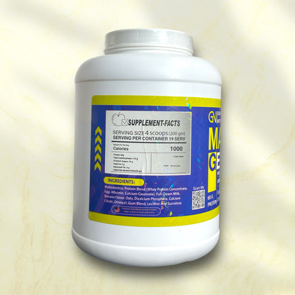 General Nutrition Mass General – Premium Weight Gainer for Muscle and Strength - Power Fit Supplements Egypt