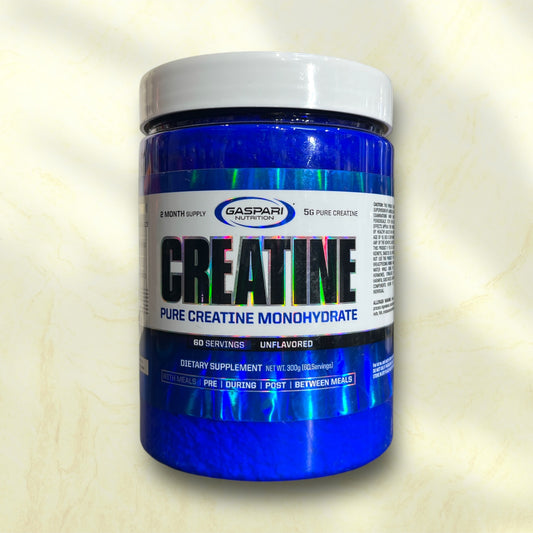 Gaspari Nutrition Creatine – Pure Creatine Monohydrate for Muscle Performance - Power Fit Supplements Egypt