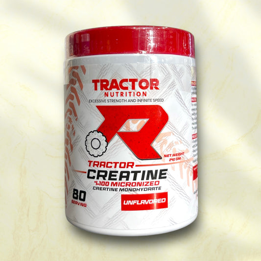 Tractor Creatine is a creatine supplement designed to boost performance, increase muscle strength, - Power Fit Supplements Egypt