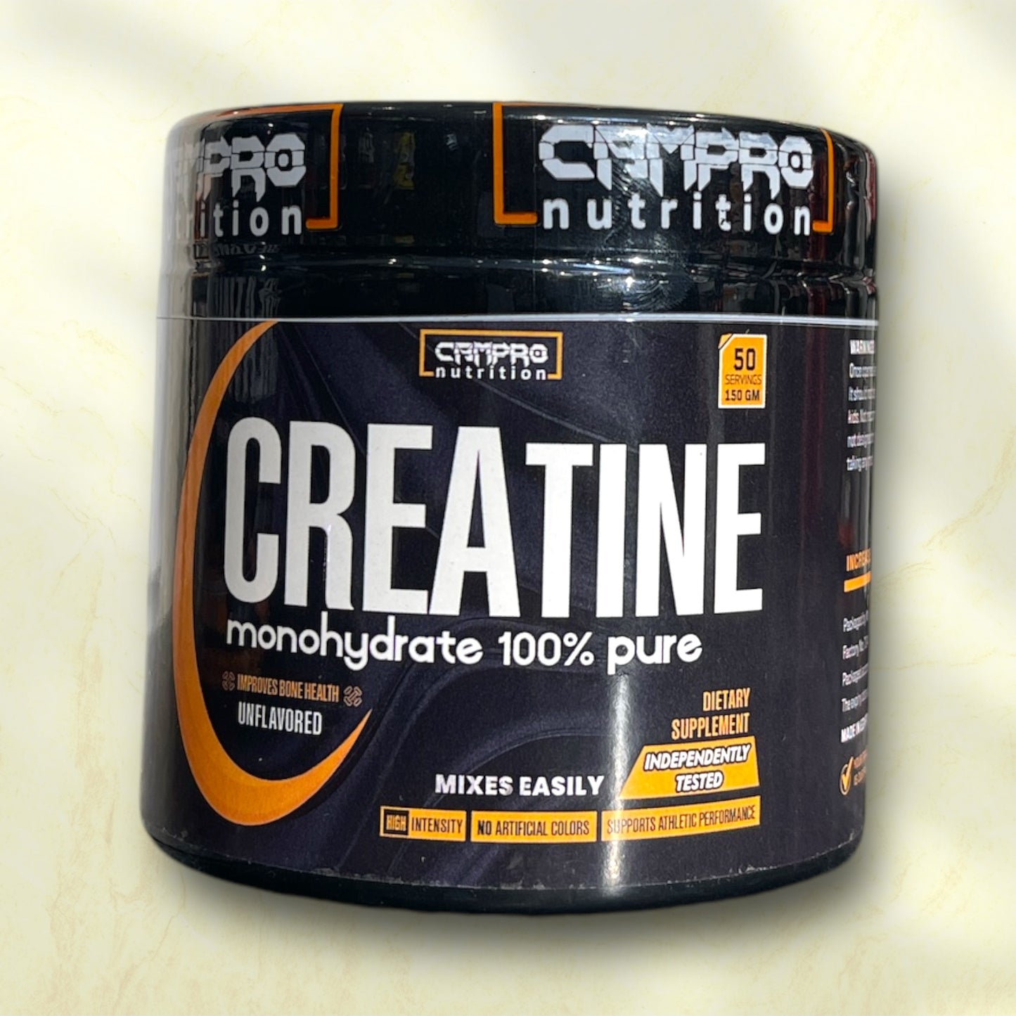 Campro Nutrition Creatine Monohydrate is a top-tier creatine supplement designed to help athletes and fitness - Power Fit Supplements Egypt