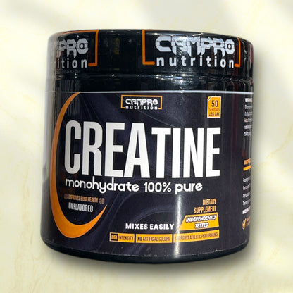Campro Nutrition Creatine Monohydrate is a top-tier creatine supplement designed to help athletes and fitness - Power Fit Supplements Egypt
