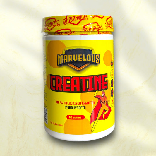 Marvelous Creatine – 100% Micronized Creatine Monohydrate for Superior Muscle Gains - Power Fit Supplements Egypt