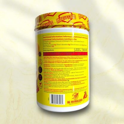 Marvelous Creatine – 100% Micronized Creatine Monohydrate for Superior Muscle Gains - Power Fit Supplements Egypt