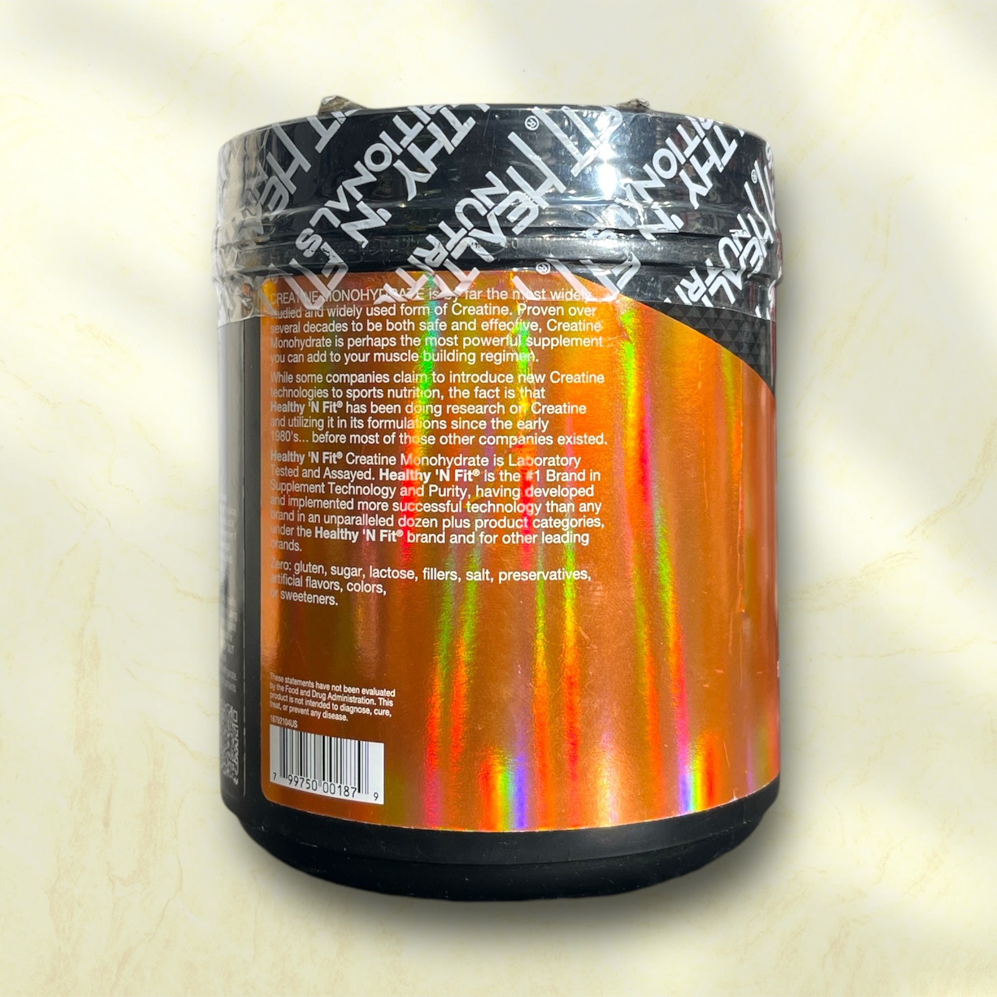 Healthy 'N Fit Creatine Monohydrate – Pure Creatine for Enhanced Muscle Power - Power Fit Supplements Egypt