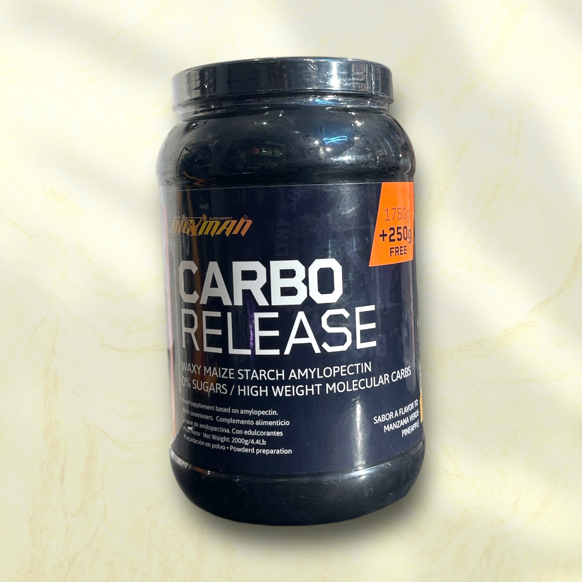 Big Man Nutrition Carbo Release – Advanced Carb Blend for Muscle Glycogen Replenishment - Power Fit Supplements Egypt