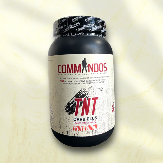 Commandos TNT Carb Plus – Explosive Energy for High-Performance Workouts - Power Fit Supplements Egypt